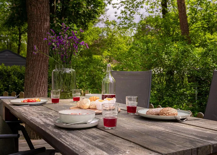 Campingplads Forrest In Bosrijke Omgeving De Veluwe - Met Terras, Tuin En Fietsschuurtje Nunspeet